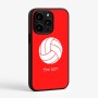 כיסוי בעיצוב אישי עם השם שלך לדגם - Apple iPhone 15 Pro בעיצוב כדור כדורעף