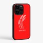 כיסוי בעיצוב אישי עם השם שלך לדגם - Apple iPhone 15 Pro בעיצוב חיטה גלית זהב
