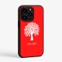 כיסוי בעיצוב אישי עם השם שלך לדגם - Apple iPhone 15 Pro בעיצוב עץ