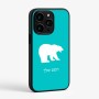 כיסוי בעיצוב אישי עם השם שלך לדגם - Apple iPhone 15 Pro בעיצוב דוב