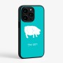 כיסוי בעיצוב אישי עם השם שלך לדגם - Apple iPhone 15 Pro בעיצוב חזיר