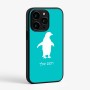 כיסוי בעיצוב אישי עם השם שלך לדגם - Apple iPhone 15 Pro בעיצוב פינגווין