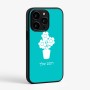 כיסוי בעיצוב אישי עם השם שלך לדגם - Apple iPhone 15 Pro בעיצוב פרח
