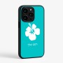כיסוי בעיצוב אישי עם השם שלך לדגם - Apple iPhone 15 Pro בעיצוב פרח היביסקוס