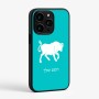 כיסוי בעיצוב אישי עם השם שלך לדגם - Apple iPhone 15 Pro בעיצוב מזלות - שור