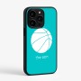 כיסוי בעיצוב אישי עם השם שלך לדגם - Apple iPhone 15 Pro בעיצוב כדורסל