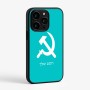 כיסוי בעיצוב אישי עם השם שלך לדגם - Apple iPhone 15 Pro בעיצוב פטיש ומגל