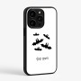 כיסוי בעיצוב אישי עם השם שלך לדגם - Apple iPhone 15 Pro בעיצוב עטלפים