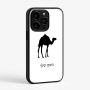 כיסוי בעיצוב אישי עם השם שלך לדגם - Apple iPhone 15 Pro בעיצוב גמל