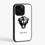 כיסוי בעיצוב אישי עם השם שלך לדגם - Apple iPhone 15 Pro בעיצוב פני פנטרה