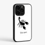כיסוי בעיצוב אישי עם השם שלך לדגם - Apple iPhone 15 Pro בעיצוב עקרב
