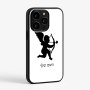 כיסוי בעיצוב אישי עם השם שלך לדגם - Apple iPhone 15 Pro בעיצוב קופידון