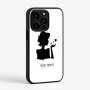 כיסוי בעיצוב אישי עם השם שלך לדגם - Apple iPhone 15 Pro בעיצוב אהבת נשים