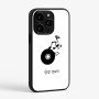 כיסוי בעיצוב אישי עם השם שלך לדגם - Apple iPhone 15 Pro בעיצוב תקליטור - אזור מוזיקה