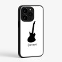 כיסוי בעיצוב אישי עם השם שלך לדגם - Apple iPhone 15 Pro בעיצוב גיטרה