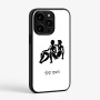 כיסוי בעיצוב אישי עם השם שלך לדגם - Apple iPhone 15 Pro בעיצוב מזלות - תאומים
