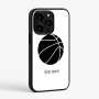 כיסוי בעיצוב אישי עם השם שלך לדגם - Apple iPhone 15 Pro בעיצוב כדורסל
