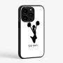 כיסוי בעיצוב אישי עם השם שלך לדגם - Apple iPhone 15 Pro בעיצוב מעודדת