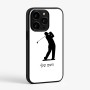 כיסוי בעיצוב אישי עם השם שלך לדגם - Apple iPhone 15 Pro בעיצוב שחקן גולף