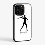 כיסוי בעיצוב אישי עם השם שלך לדגם - Apple iPhone 15 Pro בעיצוב זורק כידון