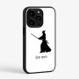 כיסוי בעיצוב אישי עם השם שלך לדגם - Apple iPhone 15 Pro בעיצוב סמוראי