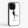 כיסוי בעיצוב אישי עם השם שלך לדגם - Apple iPhone 15 Pro בעיצוב שחקנית כדורגל - אישה