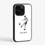 כיסוי בעיצוב אישי עם השם שלך לדגם - Apple iPhone 15 Pro בעיצוב שחקן כדורגל