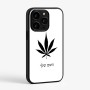 כיסוי בעיצוב אישי עם השם שלך לדגם - Apple iPhone 15 Pro בעיצוב עלה מריחואנה - גראס