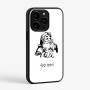 כיסוי בעיצוב אישי עם השם שלך לדגם - Apple iPhone 15 Pro בעיצוב סנטה קלאוס