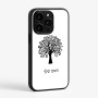 כיסוי בעיצוב אישי עם השם שלך לדגם - Apple iPhone 15 Pro בעיצוב עץ