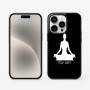 כיסוי בעיצוב אישי עם השם שלך לדגם - Apple iPhone 15 Pro בעיצוב אימון יוגה