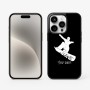 כיסוי בעיצוב אישי עם השם שלך לדגם - Apple iPhone 15 Pro בעיצוב סנובורדיסט