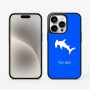 כיסוי בעיצוב אישי עם השם שלך לדגם - Apple iPhone 15 Pro בעיצוב כריש ראש פטיש