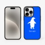 כיסוי בעיצוב אישי עם השם שלך לדגם - Apple iPhone 15 Pro בעיצוב פינגווין