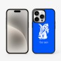 כיסוי בעיצוב אישי עם השם שלך לדגם - Apple iPhone 15 Pro בעיצוב ארנב מחזיק גזר