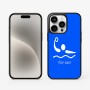 כיסוי בעיצוב אישי עם השם שלך לדגם - Apple iPhone 15 Pro בעיצוב כדור מים אולימפי
