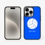 כיסוי בעיצוב אישי עם השם שלך לדגם - Apple iPhone 15 Pro בעיצוב כדור כדורעף