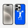 כיסוי בעיצוב אישי עם השם שלך לדגם - Apple iPhone 15 Pro בעיצוב הרמת משקולות