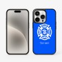 כיסוי בעיצוב אישי עם השם שלך לדגם - Apple iPhone 15 Pro בעיצוב כבאי - תגית