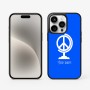 כיסוי בעיצוב אישי עם השם שלך לדגם - Apple iPhone 15 Pro בעיצוב גלובוסי שלום