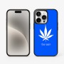 כיסוי בעיצוב אישי עם השם שלך לדגם - Apple iPhone 15 Pro בעיצוב עלה מריחואנה - גראס