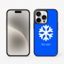 כיסוי בעיצוב אישי עם השם שלך לדגם - Apple iPhone 15 Pro בעיצוב שלג
