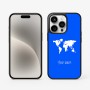 כיסוי בעיצוב אישי עם השם שלך לדגם - Apple iPhone 15 Pro בעיצוב מפת העולם