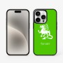 כיסוי בעיצוב אישי עם השם שלך לדגם - Apple iPhone 15 Pro בעיצוב דרקון