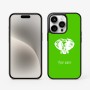 כיסוי בעיצוב אישי עם השם שלך לדגם - Apple iPhone 15 Pro בעיצוב ראש פיל