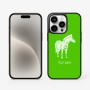 כיסוי בעיצוב אישי עם השם שלך לדגם - Apple iPhone 15 Pro בעיצוב זברה