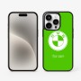 כיסוי בעיצוב אישי עם השם שלך לדגם - Apple iPhone 15 Pro בעיצוב ב.מ.וו
