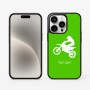 כיסוי בעיצוב אישי עם השם שלך לדגם - Apple iPhone 15 Pro בעיצוב מוטוקרוס