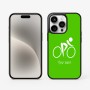 כיסוי בעיצוב אישי עם השם שלך לדגם - Apple iPhone 15 Pro בעיצוב אופניים אולימפיים