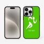 כיסוי בעיצוב אישי עם השם שלך לדגם - Apple iPhone 15 Pro בעיצוב רצים אולימפיים